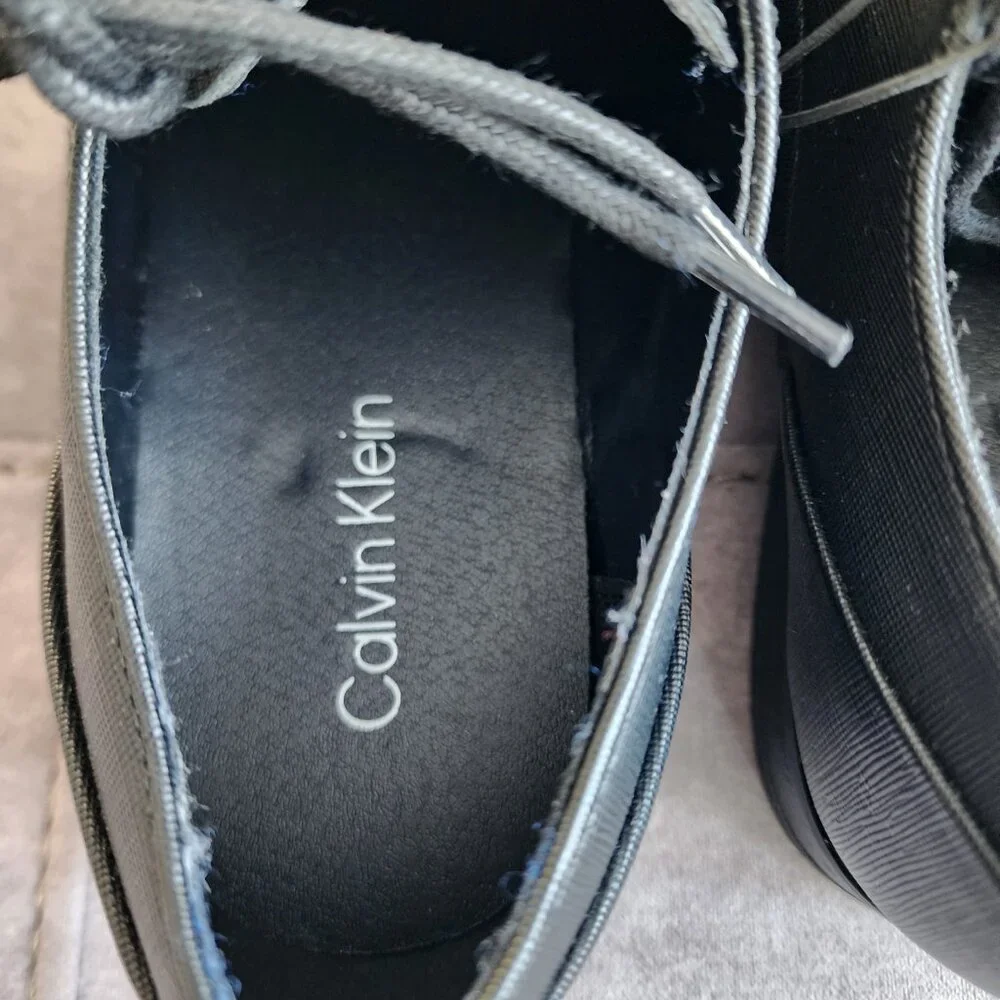 NEW Calvin Klein Men's Benton Leather Oxfords Size 9.5